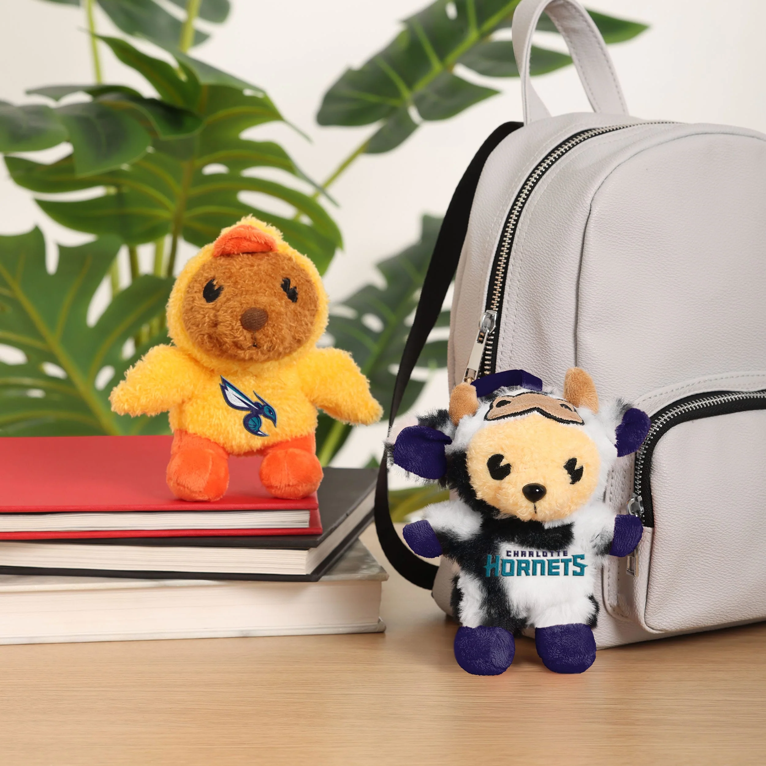 Charlotte Hornets NBA FOOCOOS Plush Bag Charm Keychain Blind Box Series 1 (PREORDER - SHIPS MID JULY) - Image 4
