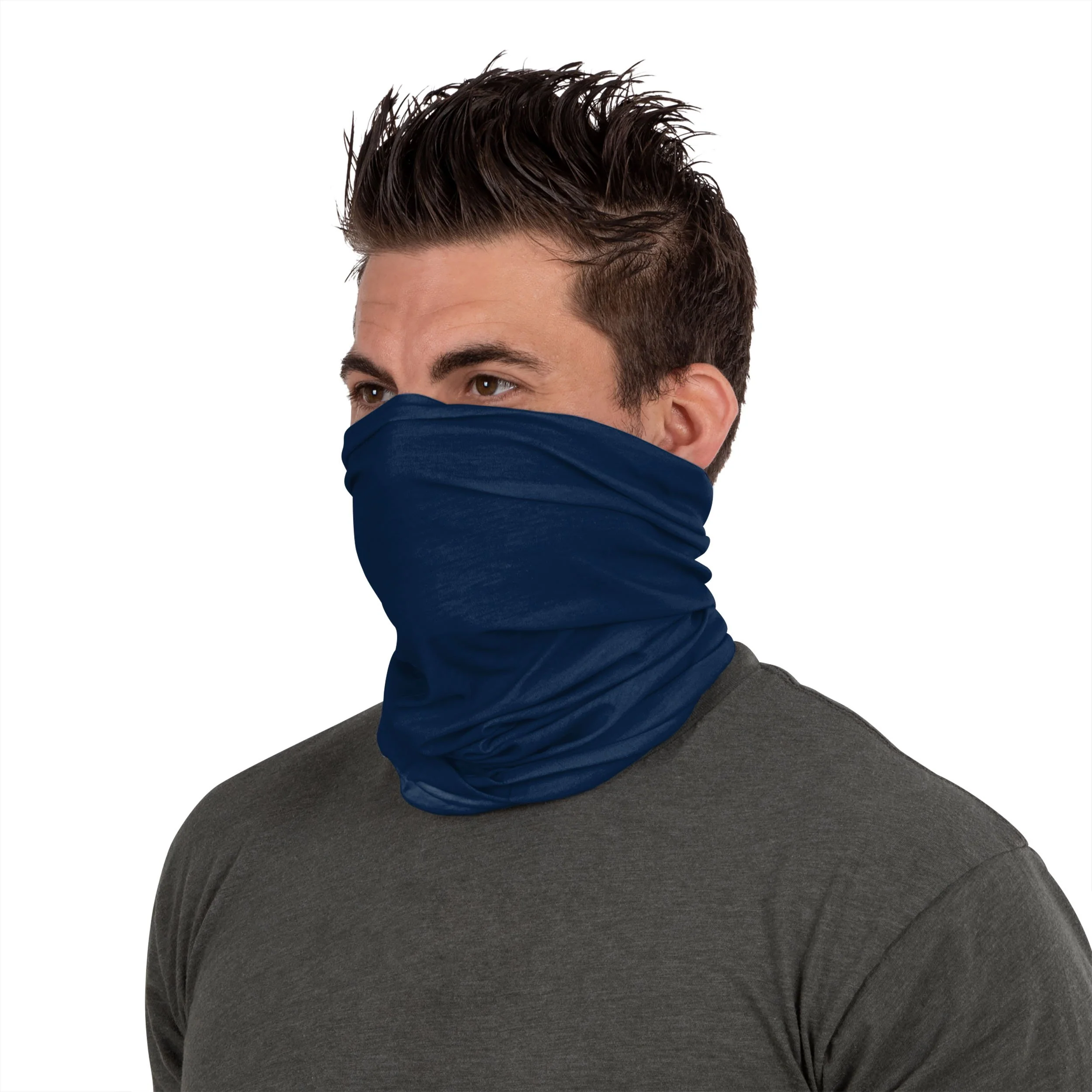 Memphis Grizzlies NBA Big Logo Gaiter Scarf - Image 4