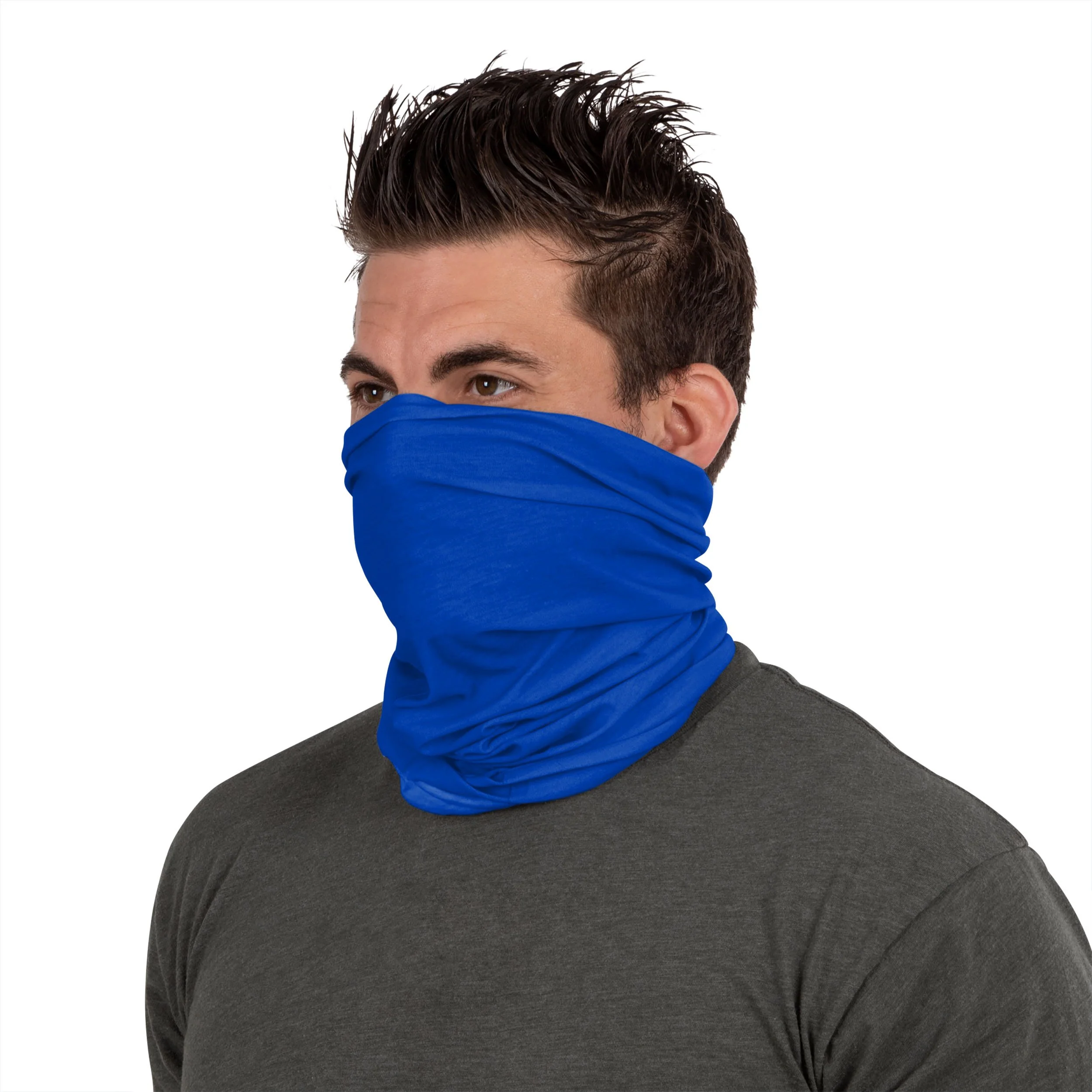 New York Knicks NBA Big Logo Gaiter Scarf - Image 4