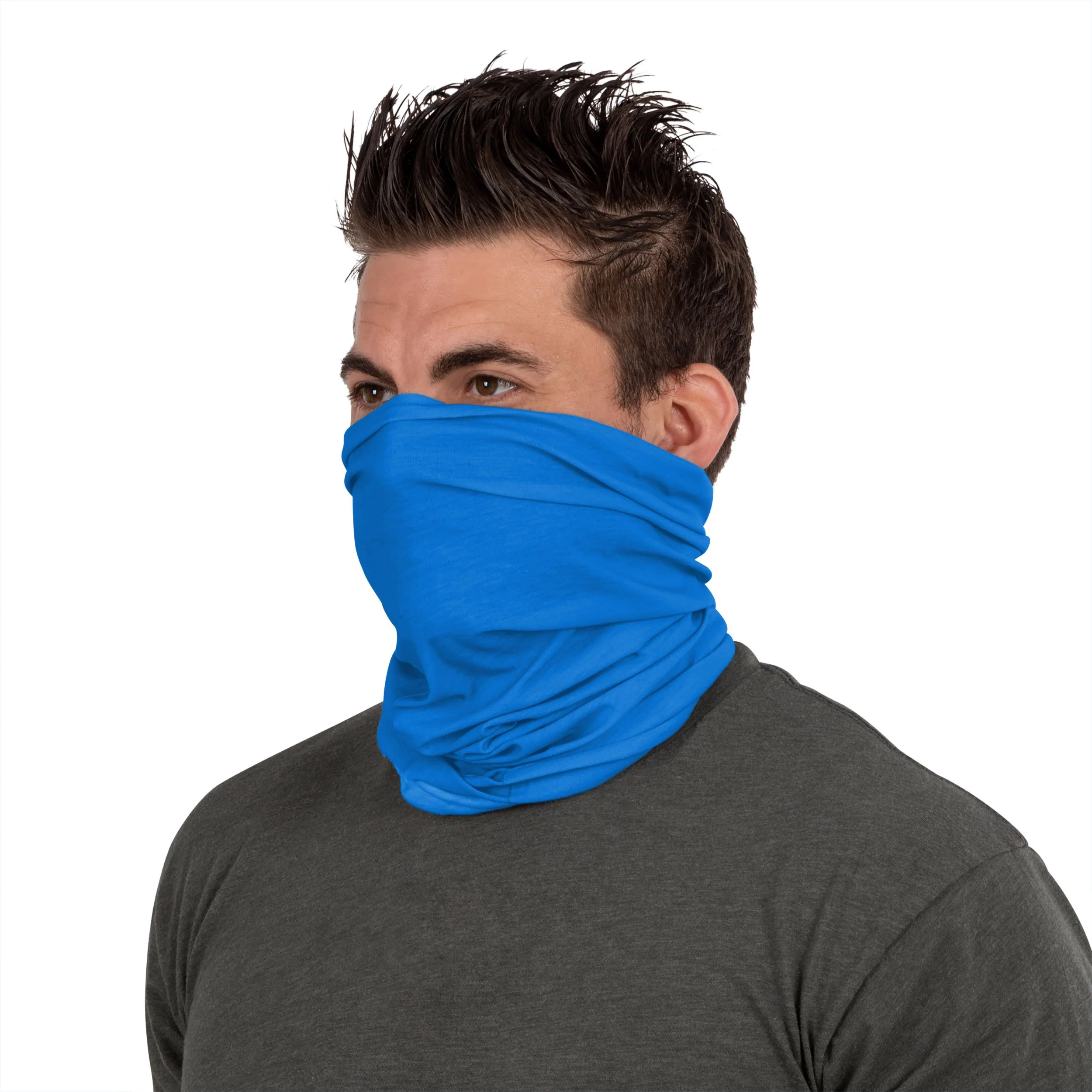 Oklahoma City Thunder NBA Big Logo Gaiter Scarf - Image 4